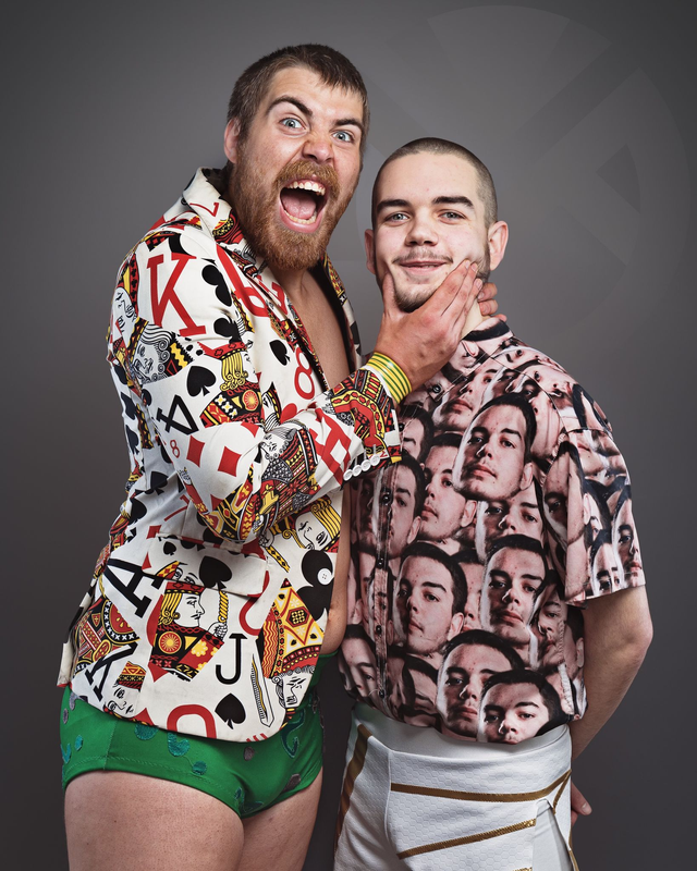 6”x4” Badly Dressed Boys picture