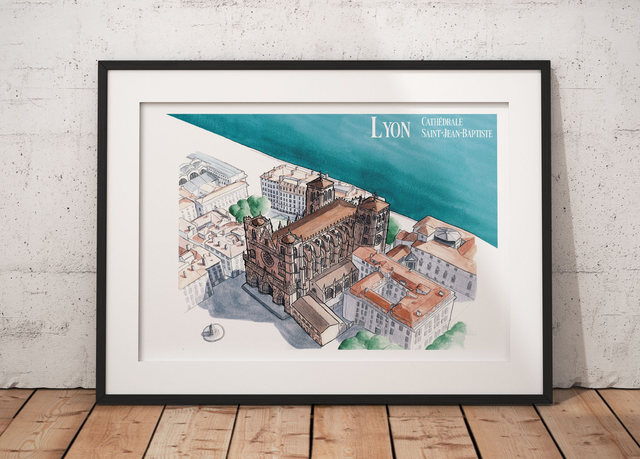 Architecture lyonnaise - La Cathédrale Saint-Jean-Baptiste