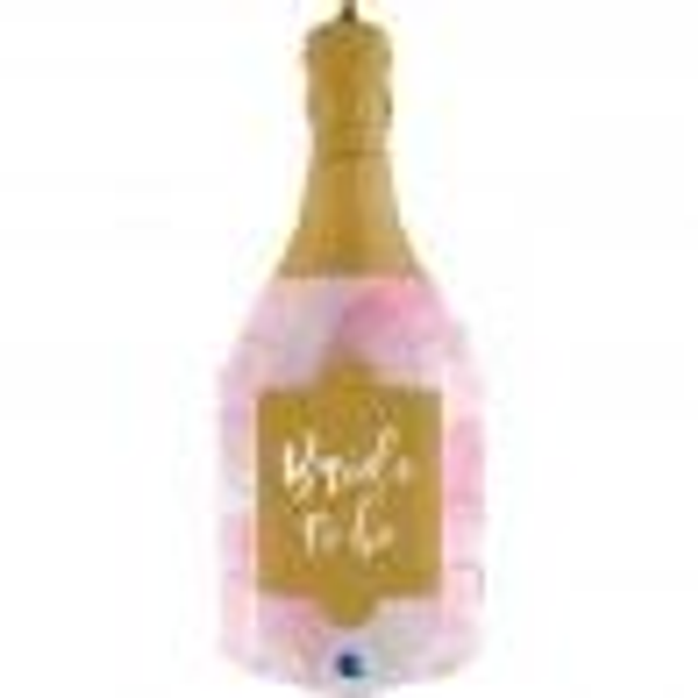 36" BOTTLE BRIDE TO BE SUPERSHAPE FOIL