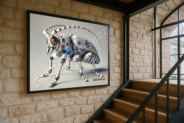 Cadre Scarabée Cybernétique (02)