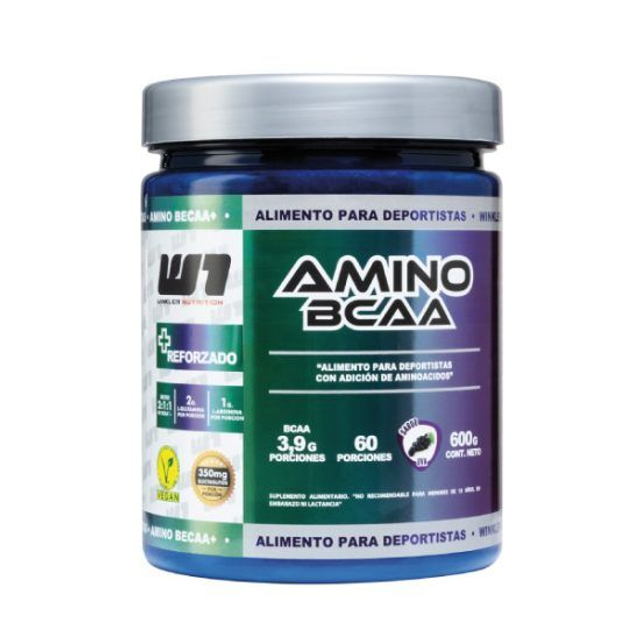 BCAA Amino Winkler 600g – Recuperación, Energía y Síntesis Proteica