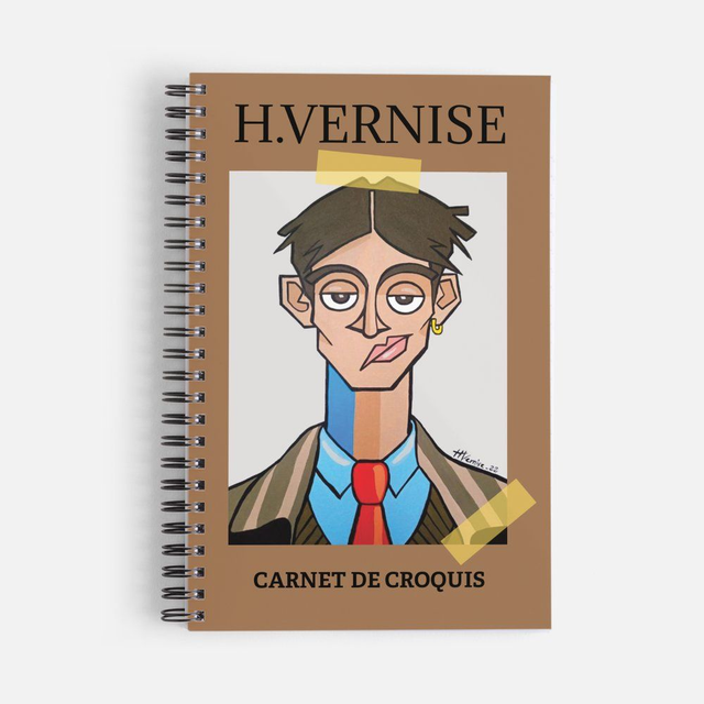 F1-1.3 - Carnet de Croquis - Mr James ! H.Vernise