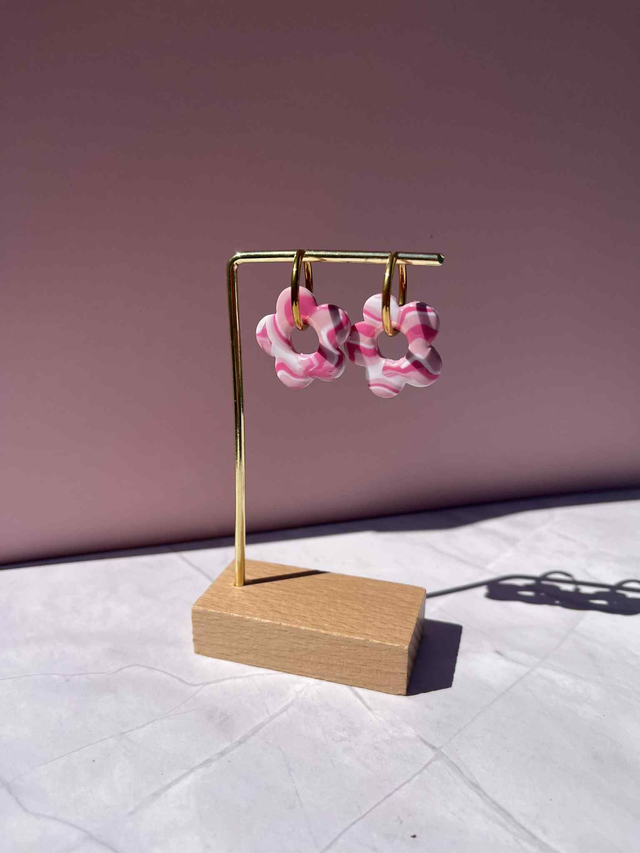 Pampilles camaïeu rose