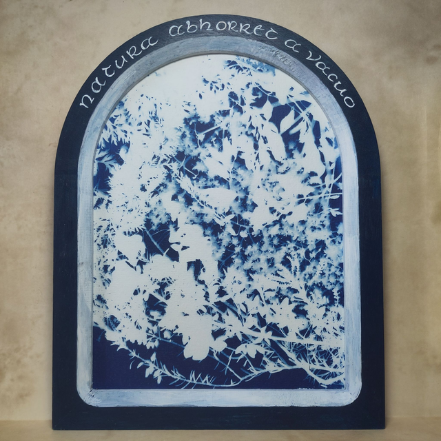 Cyanotype encadré -série LES ARCHES-