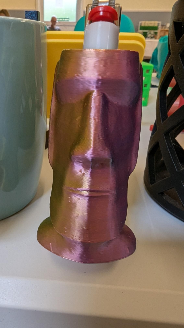 Moai Statue BIC Lighter sleeve