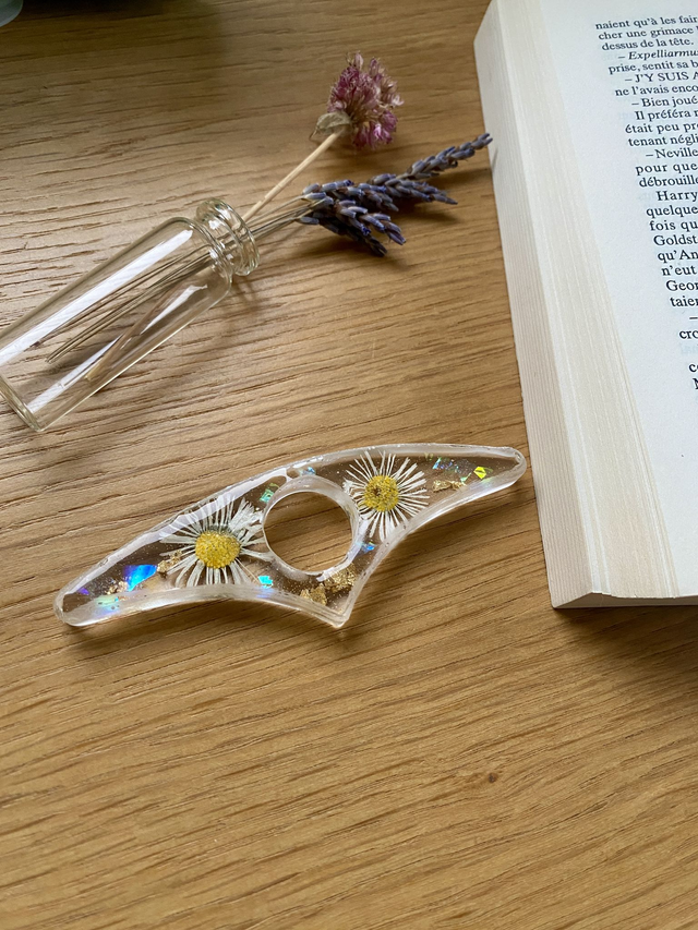 Bague de lecture - pâquerettes
