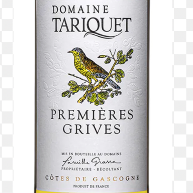 IGP Côtes de Gascogne 1eres grives Tariquet 2023