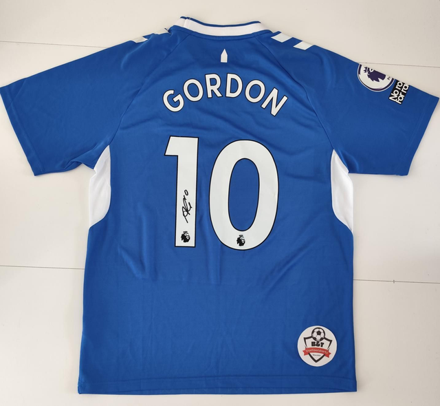 Gesigneerd Gordon Everton shirt