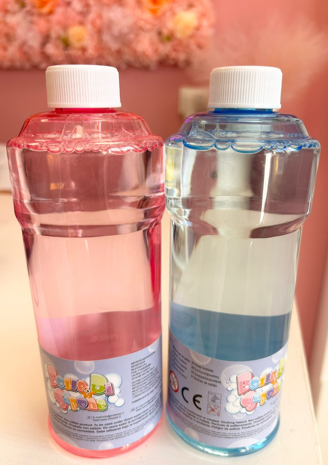 Liquidò per bolle di sapone Rosa/azzurro