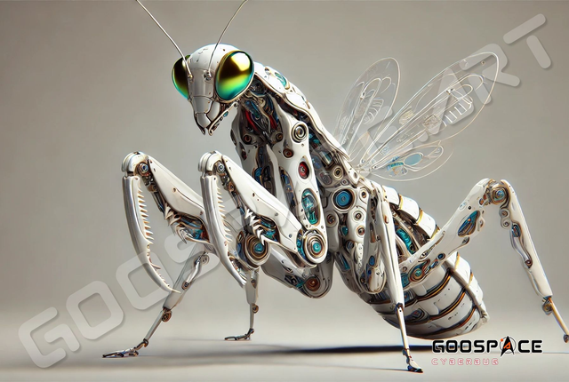 Tirage Cyberbug - Mante-Religieuse 01