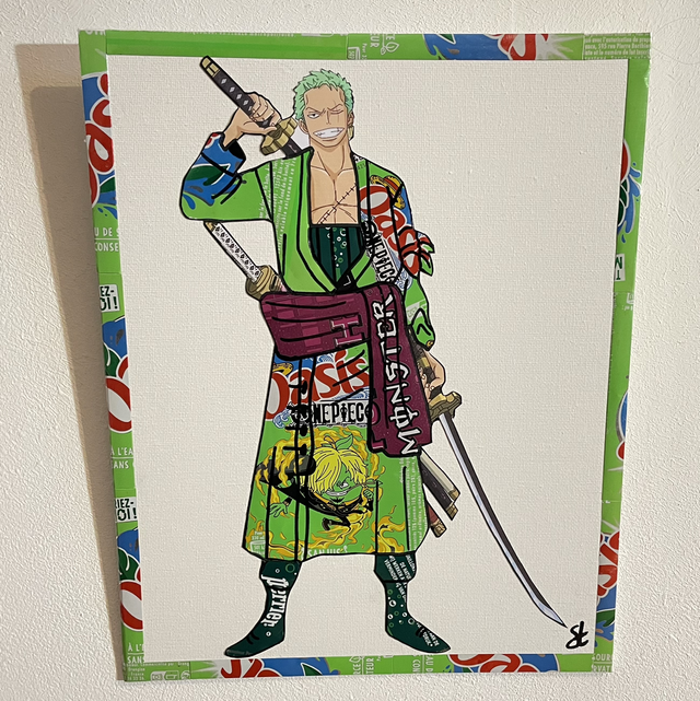 Tableau Zoro one piece 