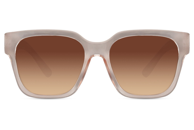 SunChix Lunettes de Soleil Enfants Beige/Marron