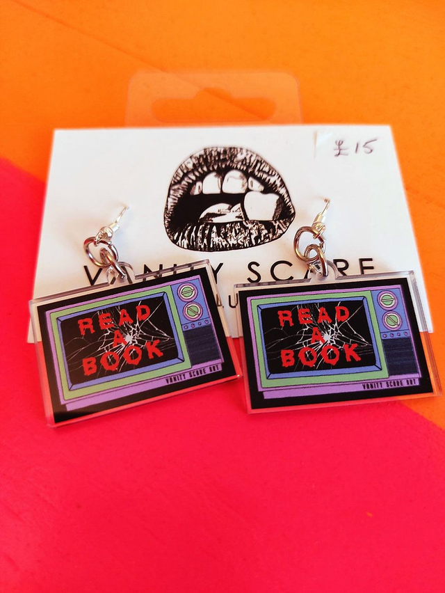 Read A Book Earrings