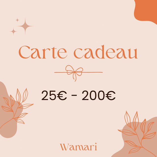 E-Carte cadeau Wamari