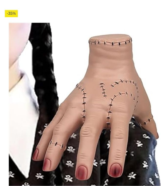 Manos de miercoles para disfraz