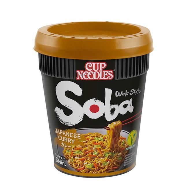 Nissin Cup Noodles Soba Wok Style Japanese Curry 90g