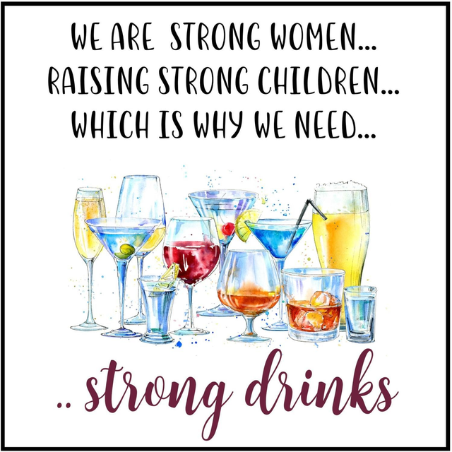 103 - GIGGLE CARD K - STRONG WOMEN