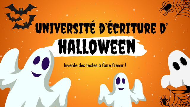 Université d'écriture en ligne : Halloween