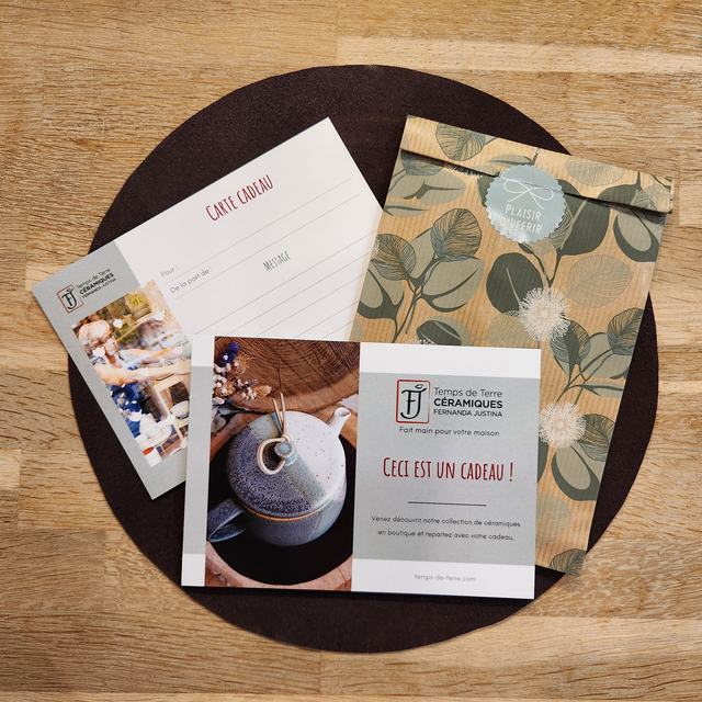 Carte Cadeau | Céramique