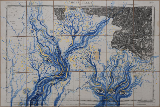 Torrents enchantés / Montagne Multiple - Expériences cartographiques / A5, A4, A3, A2 print