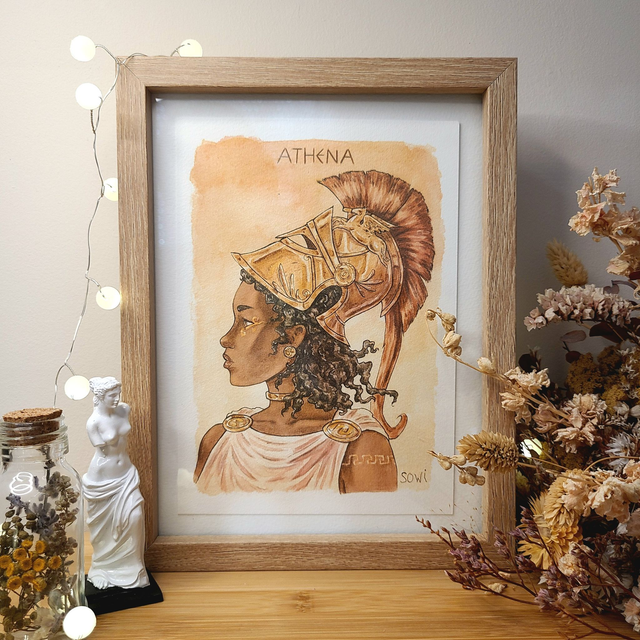 Portrait d'Athéna