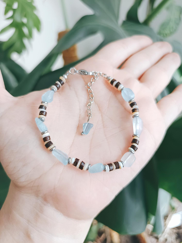 BRACELET - OCEAN'S HEART (pièce unique)