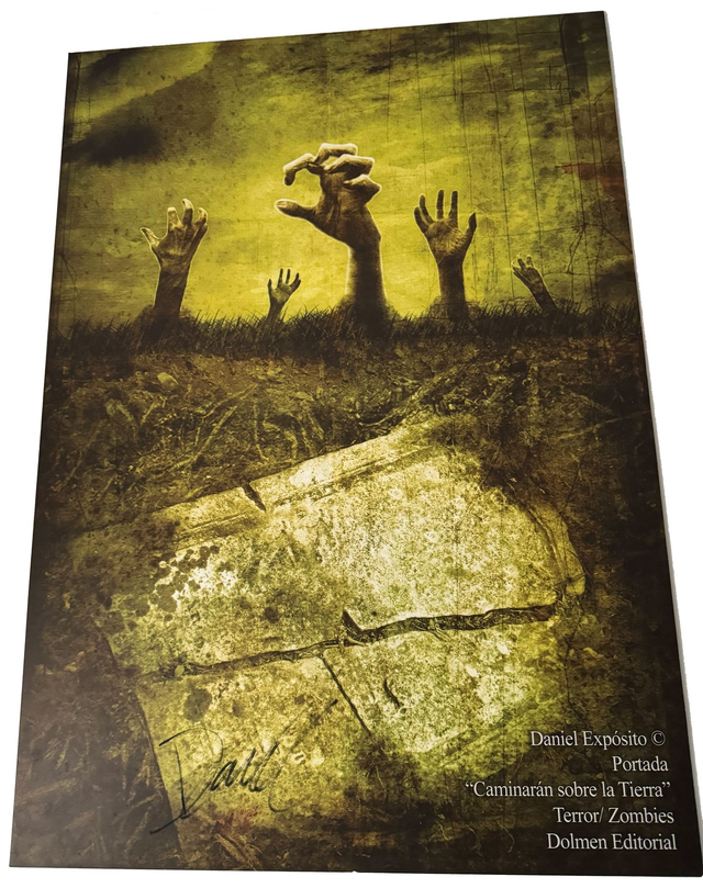 Portada de Terror "Caminaran sobre la Tierra"