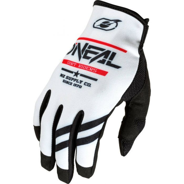 O’NEAL MAYHEM GLOVE SQUADRON V.22 WHITE/BLACK M/8,5