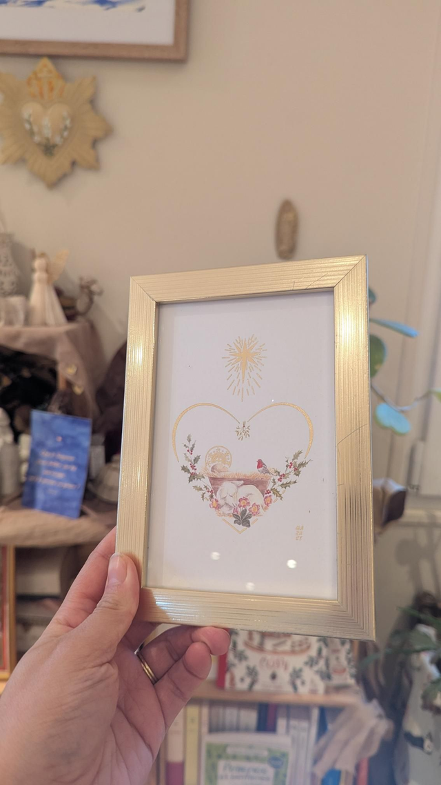 Carte + cadre avec défaut 