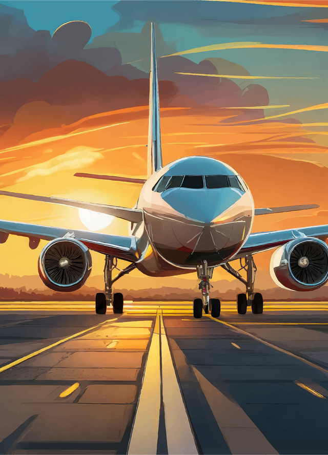 Tableau &quot;L&#039;Elégance&quot; - Collection &quot;Reflets du Tarmac&quot;