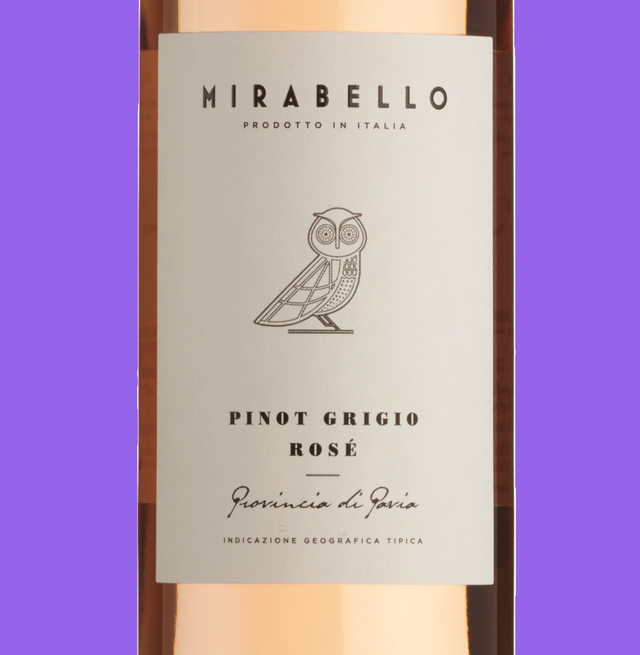 Mirabello Pinot Grigio Rose, 2024, Provincia di Pavia 