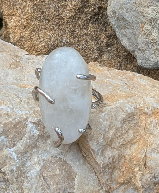 Bague en Pierre de Lune 