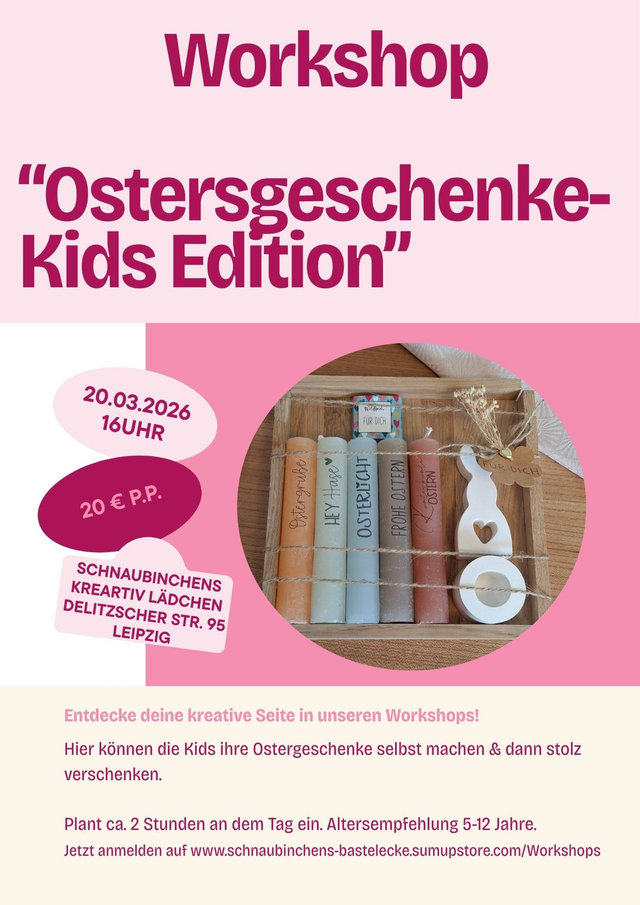 Workshop Ostergeschenke Kids Edition
