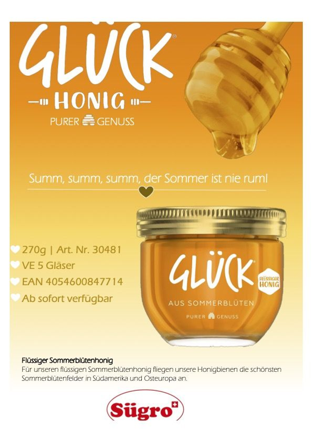 Sommerblüten Honig flüssig  inklusive Glückscoaching per Video