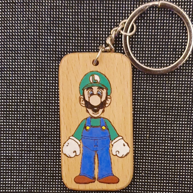 Porte-clef mario, luigi