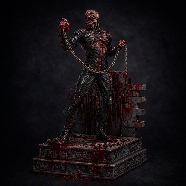 STATUE HELLRAISER CHATTERER série horror movie