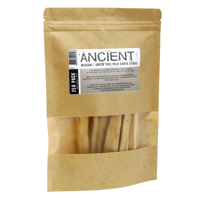 25g Arbre Vert Palo Santo Sticks 3-4 sticks