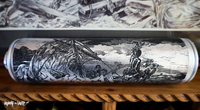 Le Wildstyle de la Méduse - Spray chrome 600 ml - Exemplaire unique