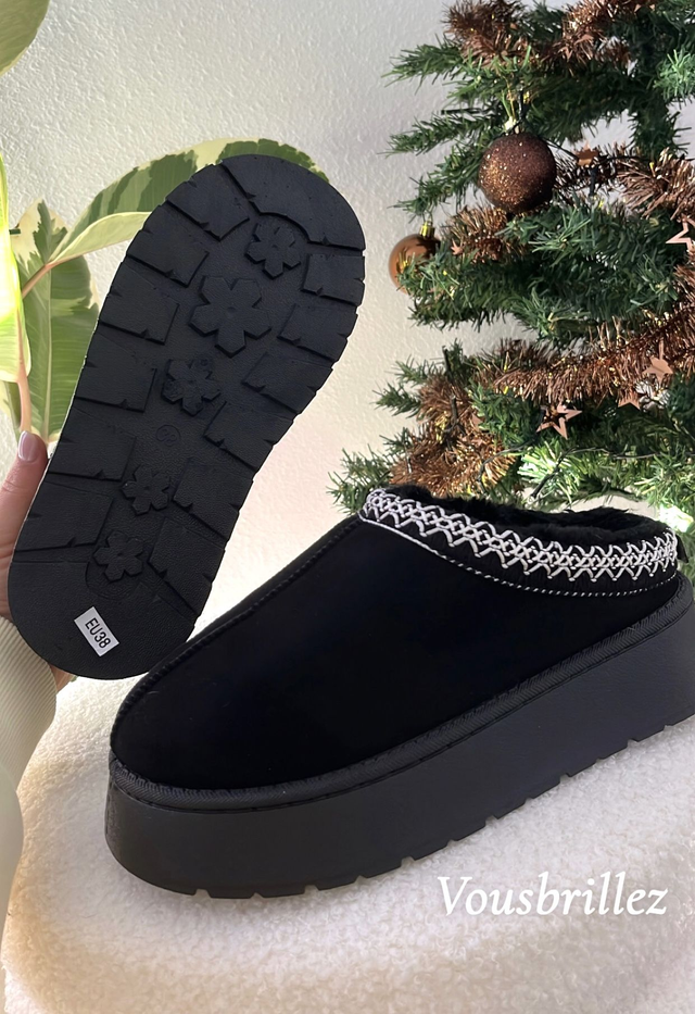 Botte fourrée d&#039;hiver