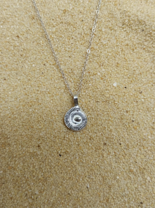 Ammonite necklace