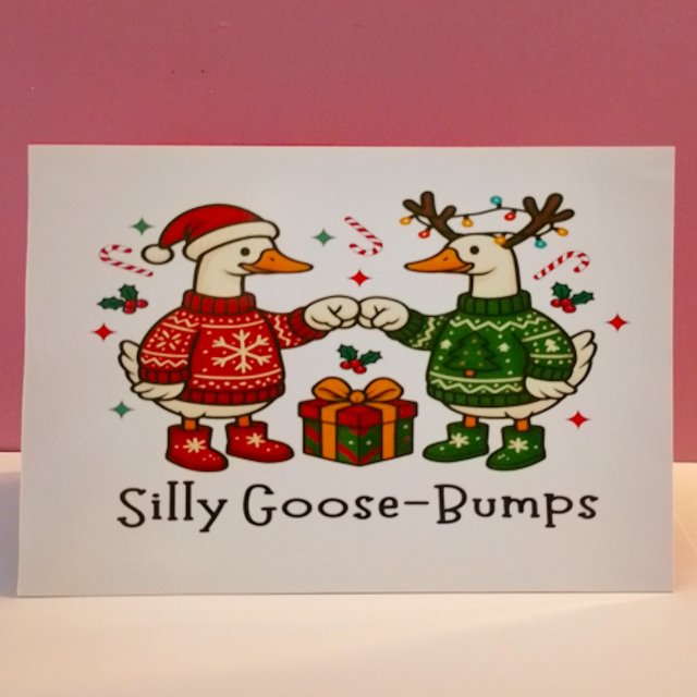 Silly Goose Funny Christmas Cards - 11 Festive Designs