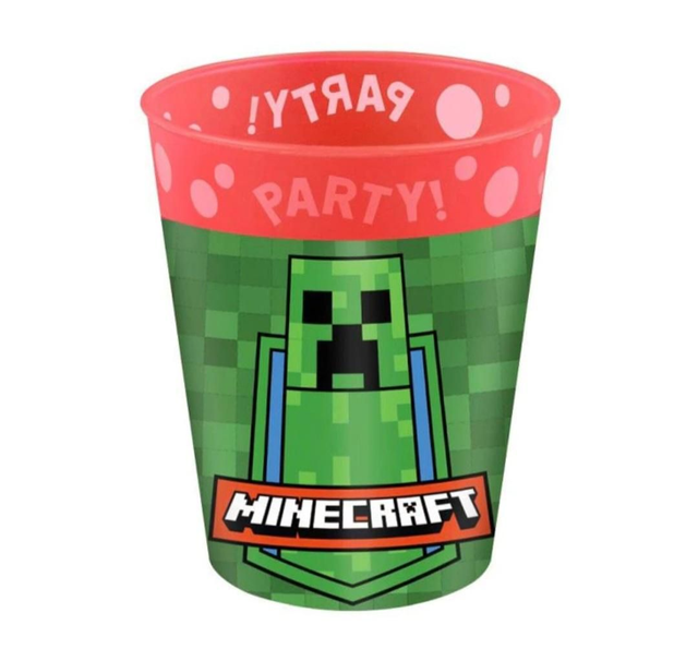 ✨️VERRE EN PLASTIQUE MINECRAFT 