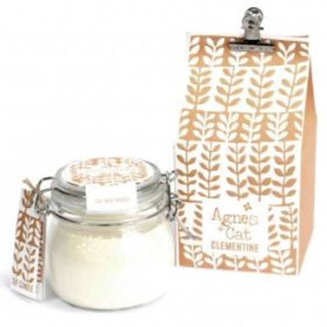 Bougie pot 400g - Clémentine