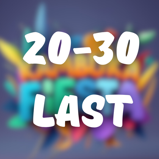 20-30 Last Sünnipäev / День Рождения