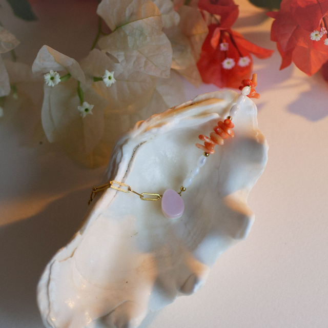 Collier asymétrique Lanmé 