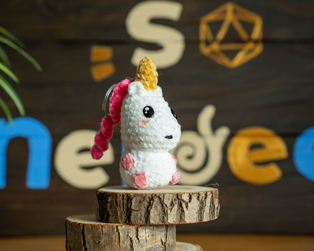 Unicorn Keychain 
