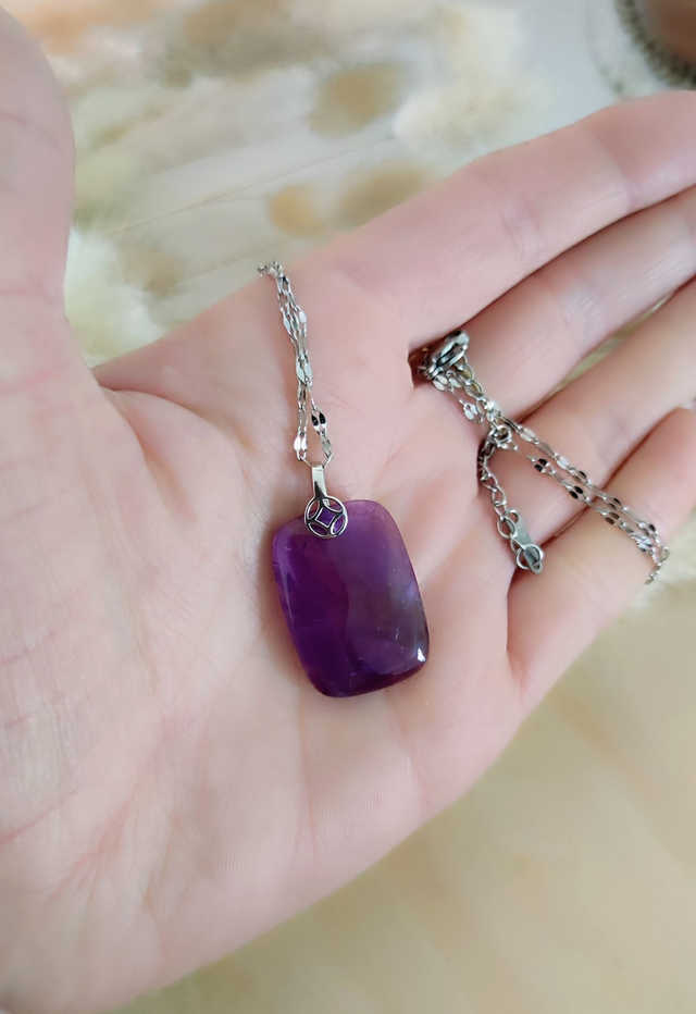 Pendentif "Destin" Améthyste