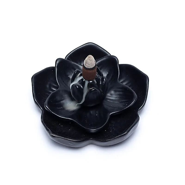 Lotus Flower Backflow Incense Burner