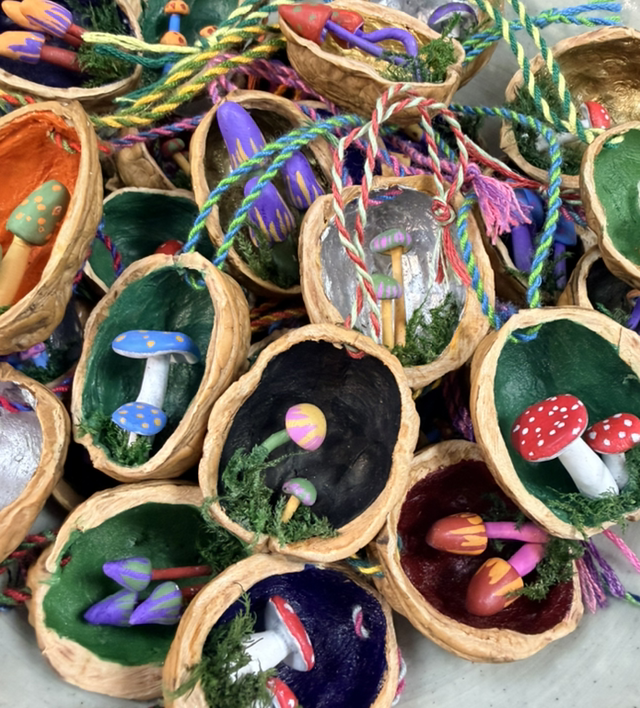 Naomi Atkins - Tiny little mushroom decoration