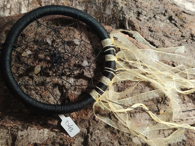 Attrape rêve citrine D43